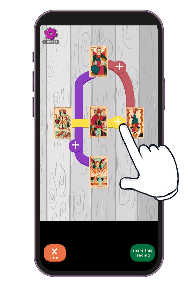 Tarot Cards Combination Screenshot